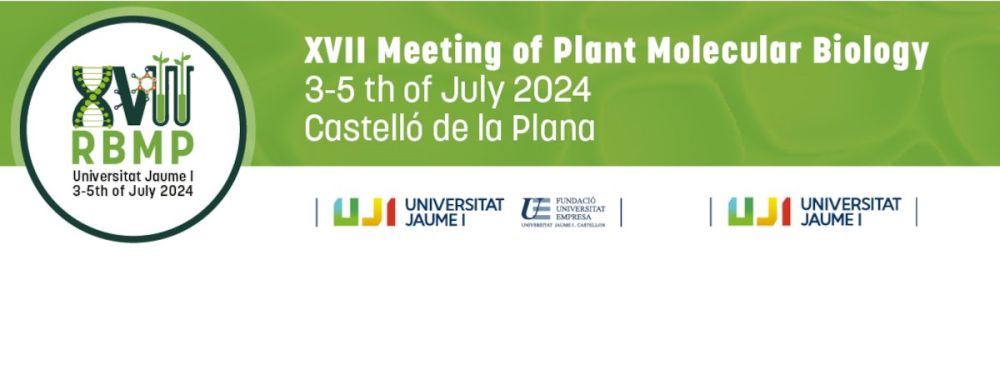  XVII Reunión de Biología Molecular de Plantas 3, 4 y 5 julio 2024